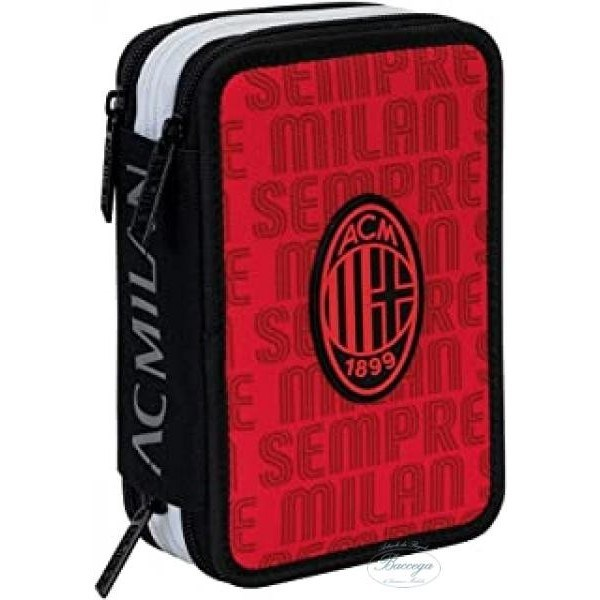 Immagine di Astuccio 3 Zip Milan What A Goal
