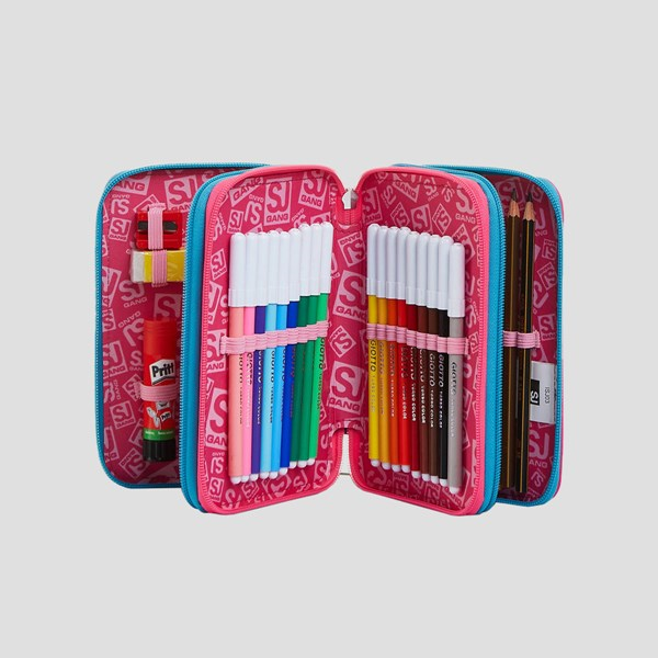 Immagine di Astuccio 3 Zip Sj Gang Just Denim