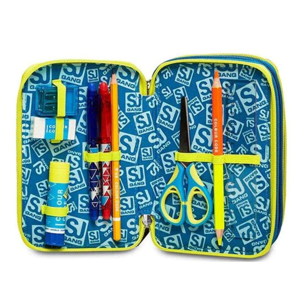 Immagine di Astuccio 3 Zip Sj Gang Glitzled Boy