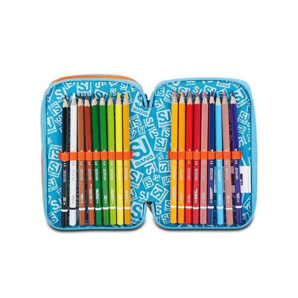 Immagine di Astuccio 3 Zip Sj Gang Trickyled Boy