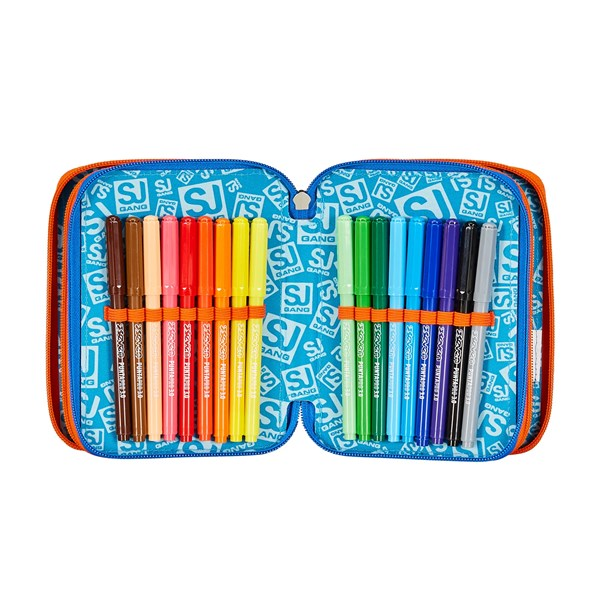 Immagine di Astuccio 3 Zip Sj Gang Sphere Full Boy / Ast.3 Zip