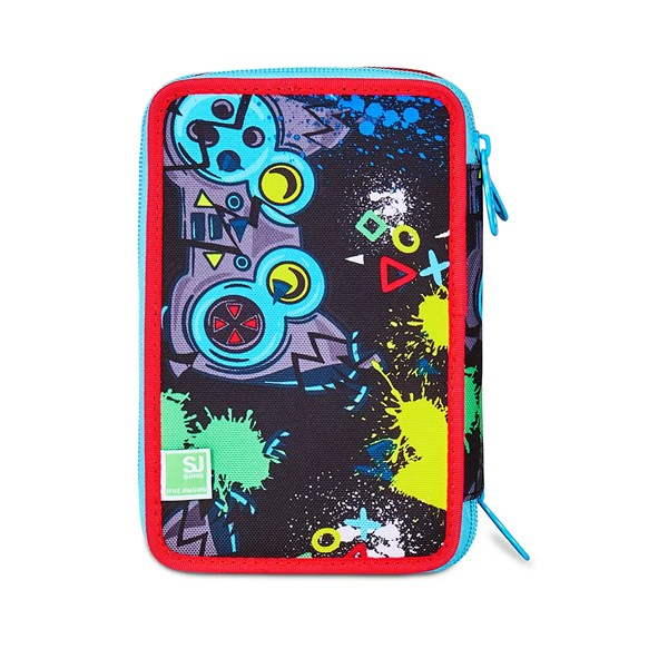 Immagine di Astuccio 3 Zip Sj Gang Game-Led Boy