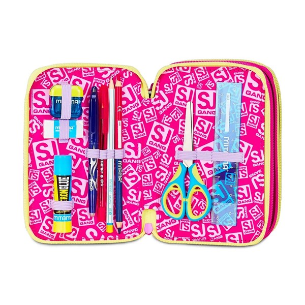 Immagine di Astuccio 3 Zip Sj Gang Game-Led Girl