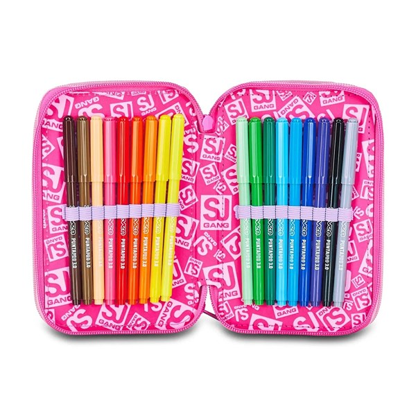 Immagine di Astuccio 3 Zip Sj Gang Flyunicorn Girl