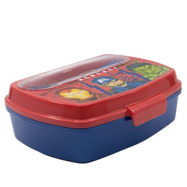 Immagine di Porta Merenda Con Posate Avengers