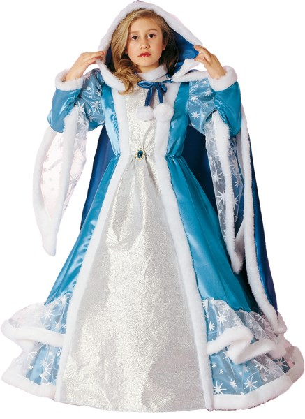 Immagine di Costume Principessa Delle Nevi Bambina 3/4 Anni