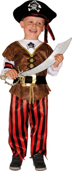 Immagine di Costume Piratino Baby 2/3 Anni