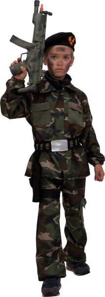 Immagine di Costume Forze Speciali Bambino 5/6 Anni
