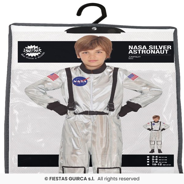 Immagine di NASA SILVER ASTRONAUT, INFANTILE, 7 – 9 ANNI