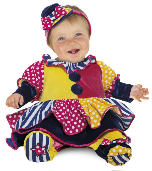 Immagine di Costume Piccola Clownetta Superbaby 3/6 Mesi