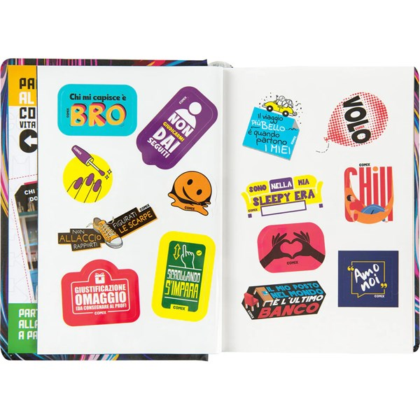 Immagine di AGENDA COMIX 16M MIGNON PLUS SWIRLS