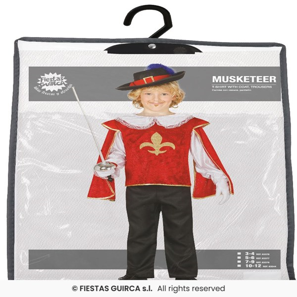 Immagine di MOSCHETTIERE BAMBINO, 3-4 ANNI