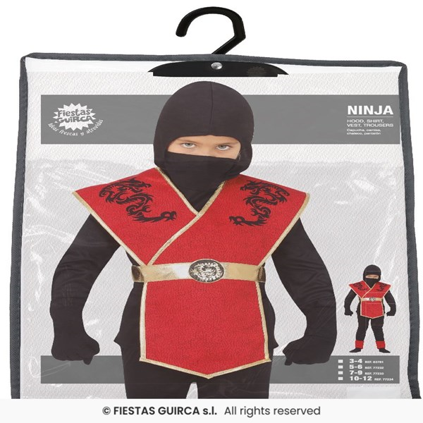 Immagine di NINJA, BAMBINO, 3 - 4 ANNI