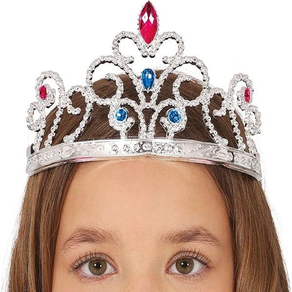 Immagine di TIARA ARGENTO CON PIETRE