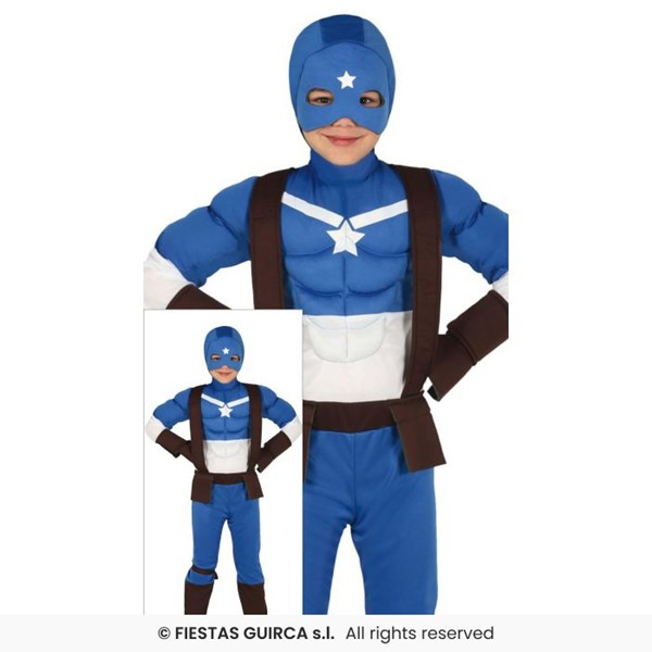 Immagine di CAPITANO SUPEREROE BAMBINI 3 4 ANNI