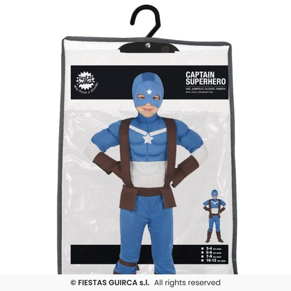 Immagine di CAPITANO SUPEREROE BAMBINI 7 9 ANNI