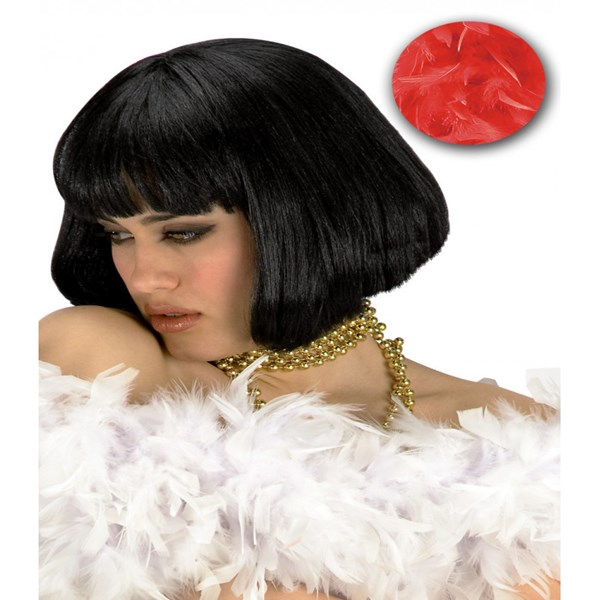 Immagine di BOA DI PIUME ROSSO L.CM.180 CA. (GR.40 CA.) IN BUS