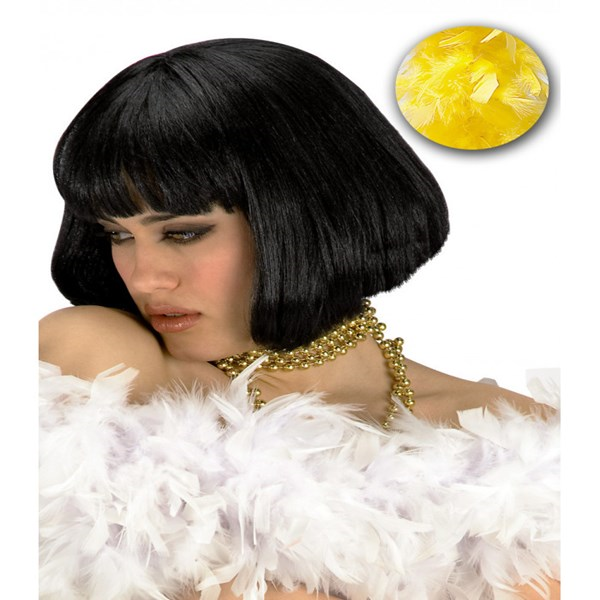 Immagine di BOA DI PIUME GIALLO L.CM.180 CA. (GR.40 CA.) IN BU