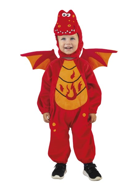 Immagine di Costume Red Il Draghetto Baby 2/3 Anni