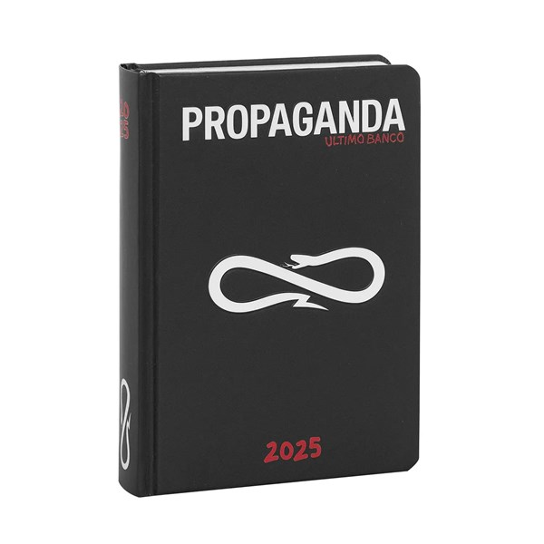 Immagine di AGENDA 16M MEDIUM PROPAGANDA BLACK