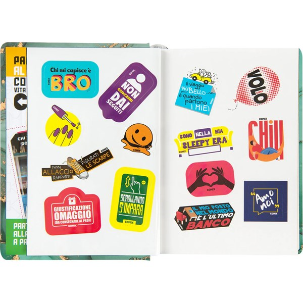 Immagine di AGENDA COMIX 16M MINI FLUID MARBLE