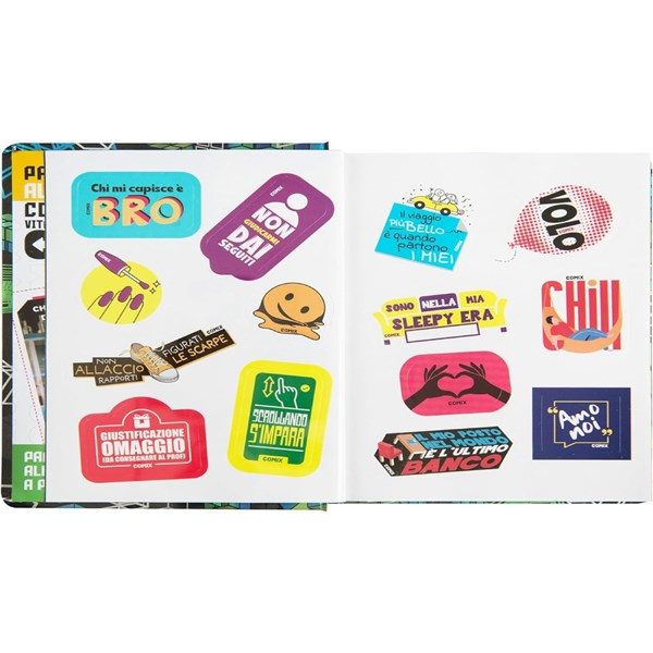 Immagine di DIARIO 13M STD COMIX FLASH BLUE