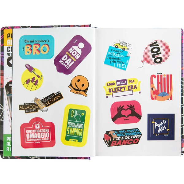 Immagine di DIARIO 13M STD COMIX FLASH PINK