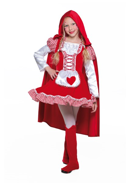 Immagine di Costume Cappuccetto Rosso Bambina 9/10 Anni