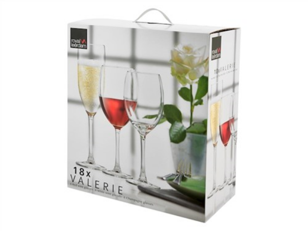Immagine di Servizio Royal Leerdam di 18 calici Mod. Valerie