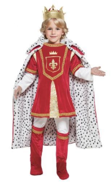 Immagine di Costume Il Re Bambino 5/6 Anni