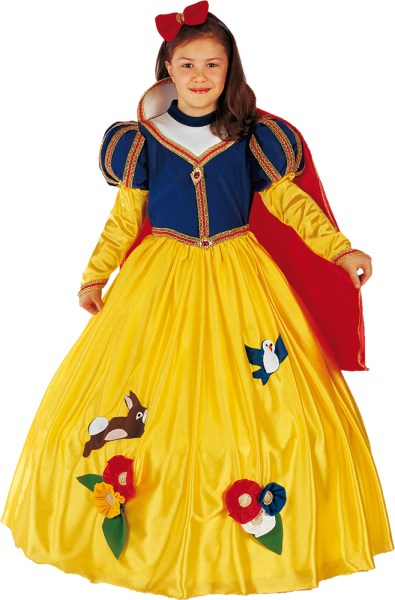 Immagine di Costume Biancaneve Bambina 9/10 Anni
