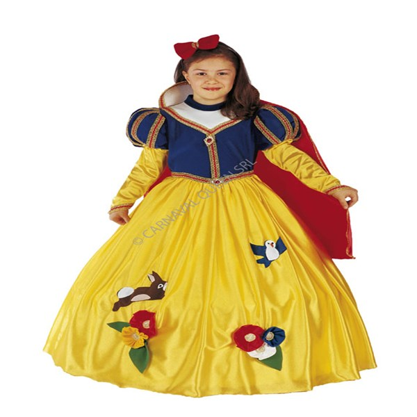 Immagine di Costume Biancaneve Bambina 5/6 Anni