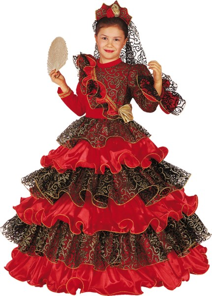 Immagine di Costume Spanish Dream Bambina 3/4 Anni