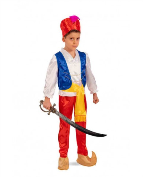Immagine di COSTUME ALADINO TG.IV (4-5 ANNI) IN BUSTA C/GANCIO