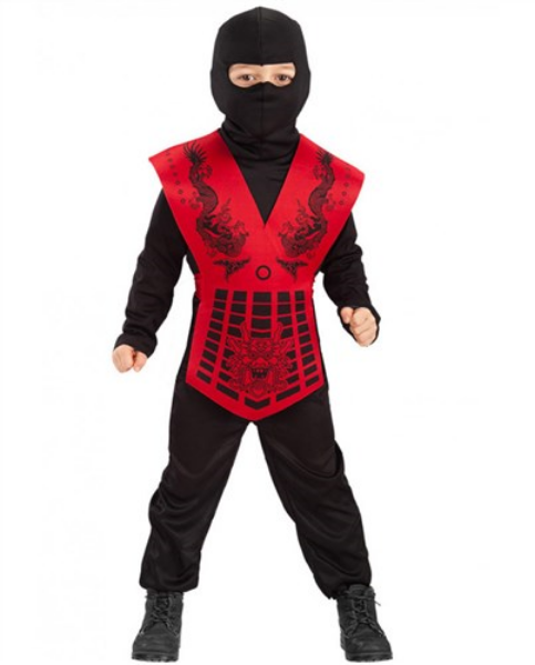 Immagine di COSTUME NINJA TG.V (6-7 ANNI) IN BUSTA C/GANCIO