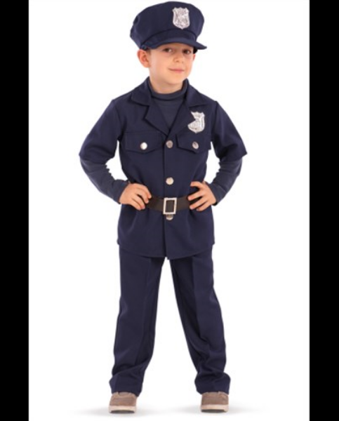 Immagine di COSTUME POLIZIOTTO TG.VI (8-9 ANNI) IN BUSTA C/GAN
