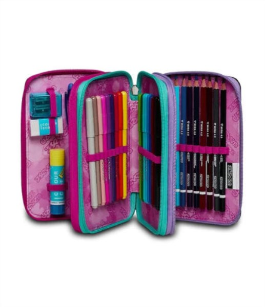 Immagine di Astuccio 3 Zip Seven Fluo String Girl