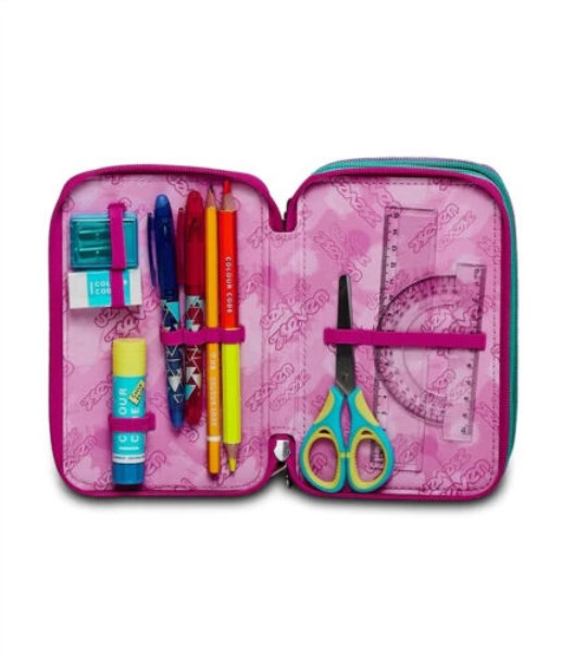 Immagine di Astuccio 3 Zip Seven Fluo String Girl