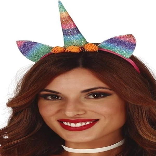 Immagine di CERCHIETTO UNICORNO MULTICOLORE